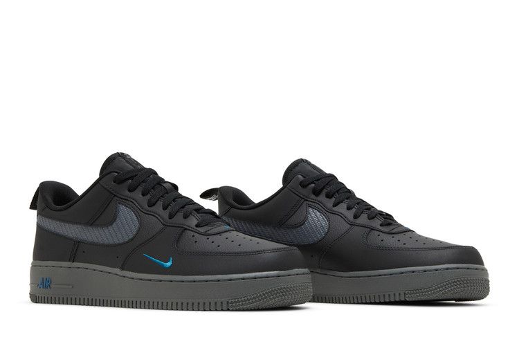 Nike Air Force 1 Low Black Royal Carbon Fiber