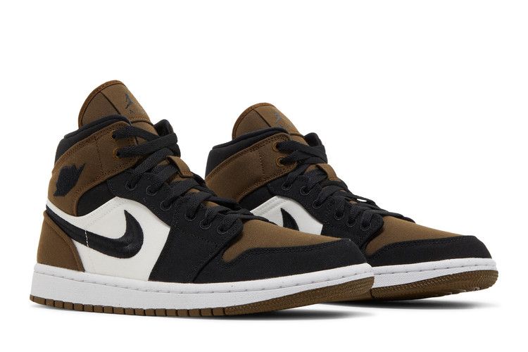 Jordan 1 Mid Olive Toe (Women's)