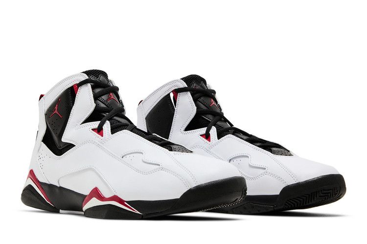 Jordan True Flight White Varsity Red