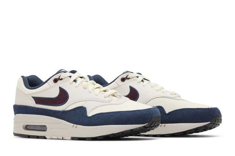 Nike Air Max 1 Coconut Milk Burgundy Crush Navy