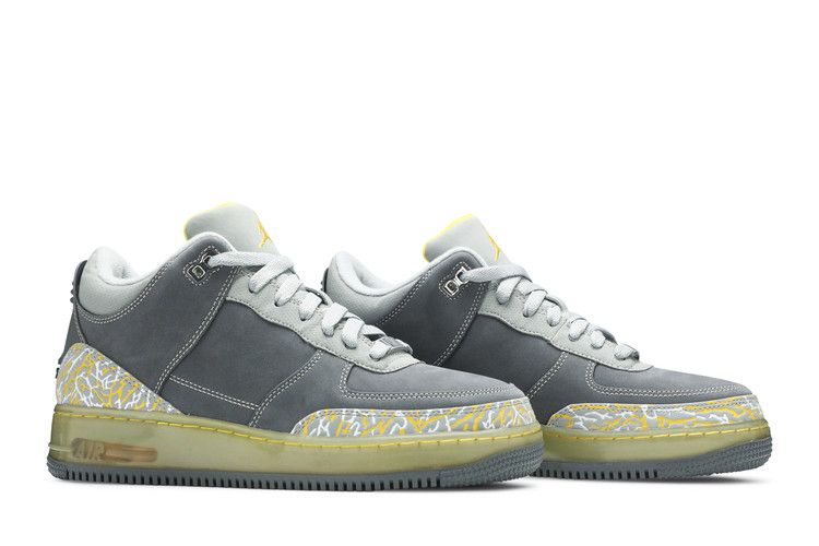 Jordan AJF 3 Flint Grey Varsity Maize