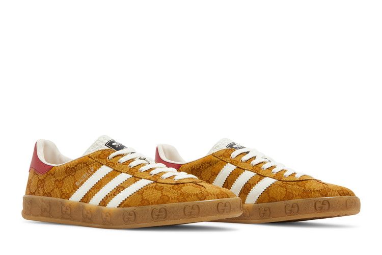 adidas Gazelle Gucci Original GG Beige Brown