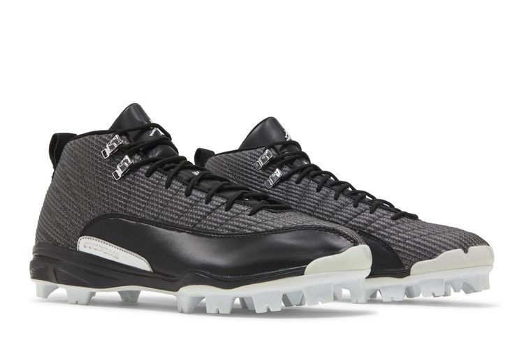 Jordan 12 Retro MCS Black Metallic Silver