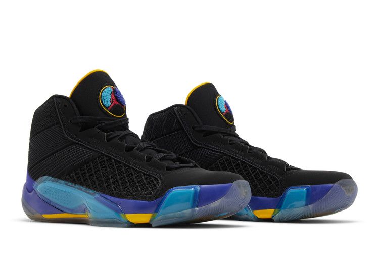 Jordan 38 Aqua (Clear Sole)