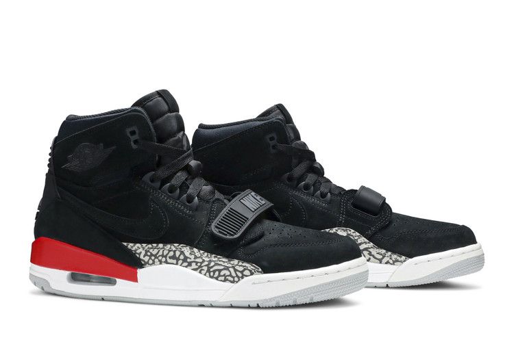 Jordan Legacy 312 Black Fire Red