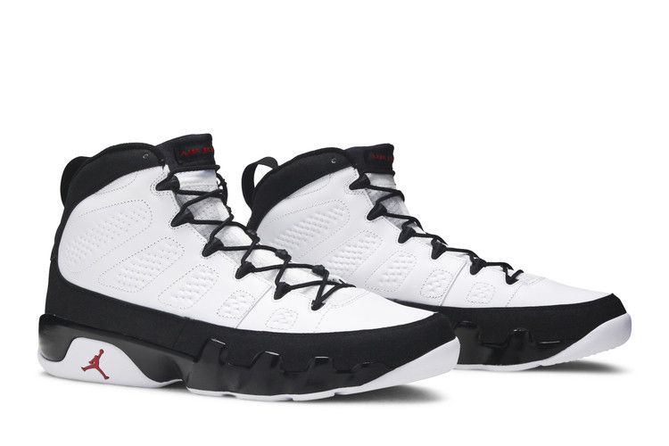 Jordan 9 Retro White Black Red (2010)
