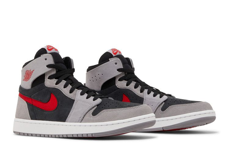 Jordan 1 High Zoom Air CMFT 2 Black Fire Red Cement