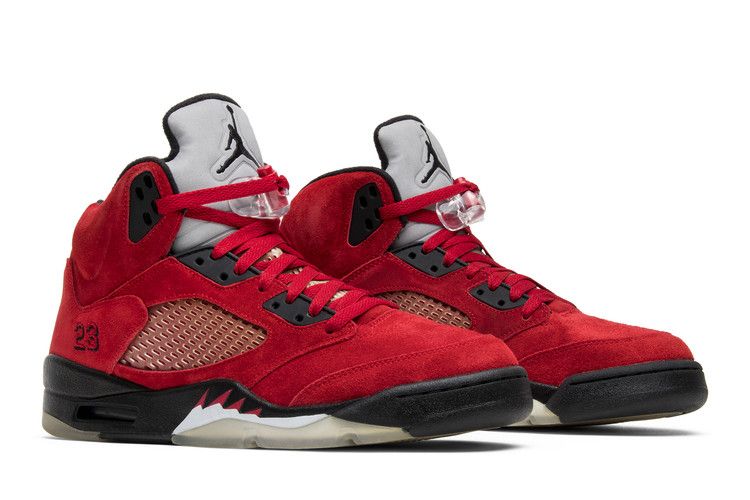 Jordan 5 Retro DMP Raging Bull Red Suede
