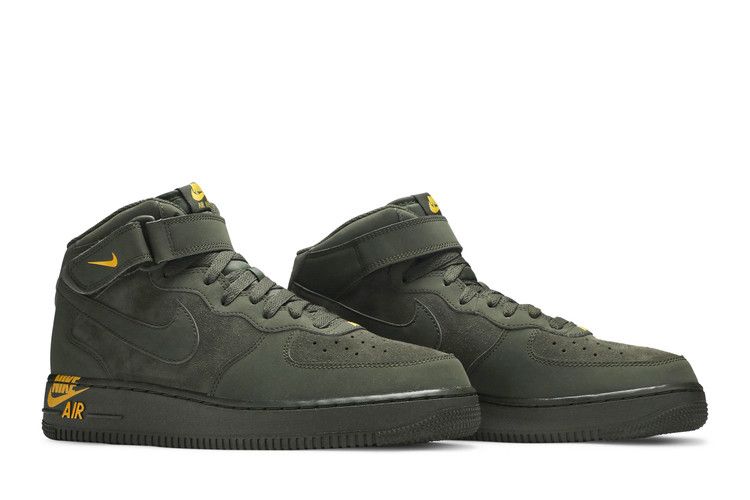 Nike Air Force 1 Mid Sequoia Yellow Ochre