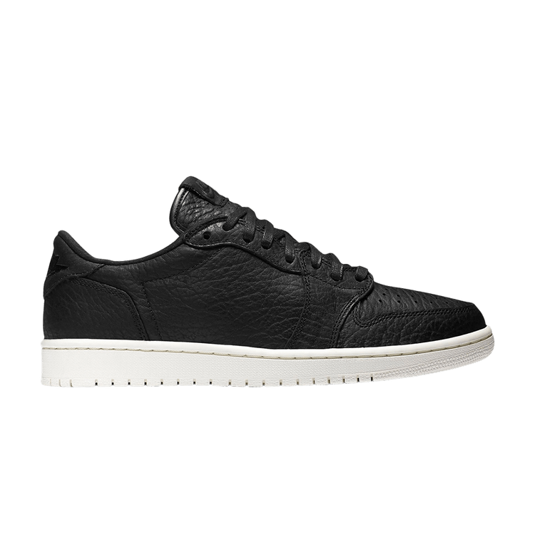Jordan 1 Retro Low Swooshless Black