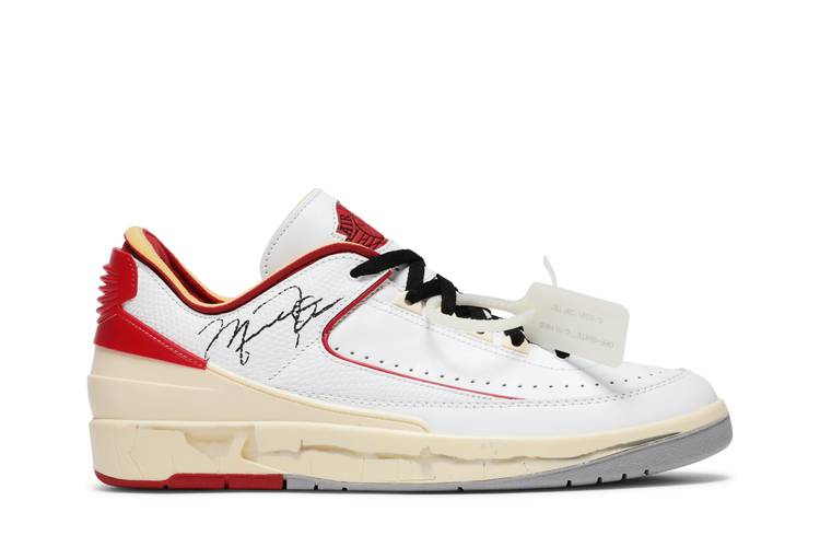 Jordan 2 Retro Low SP Off-White White Red