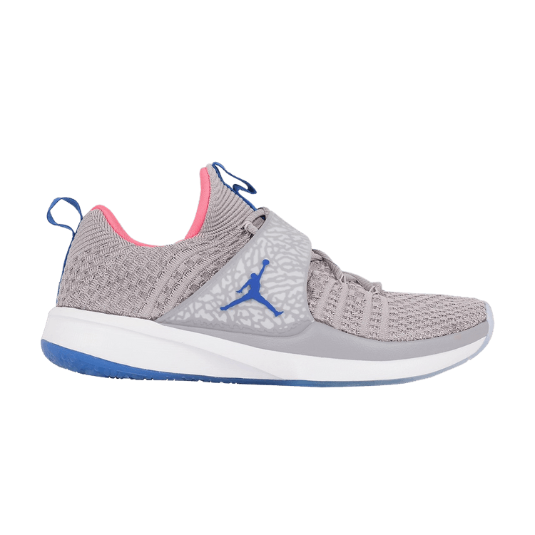 Jordan Trainer 2 Flyknit Grey Racer Blue