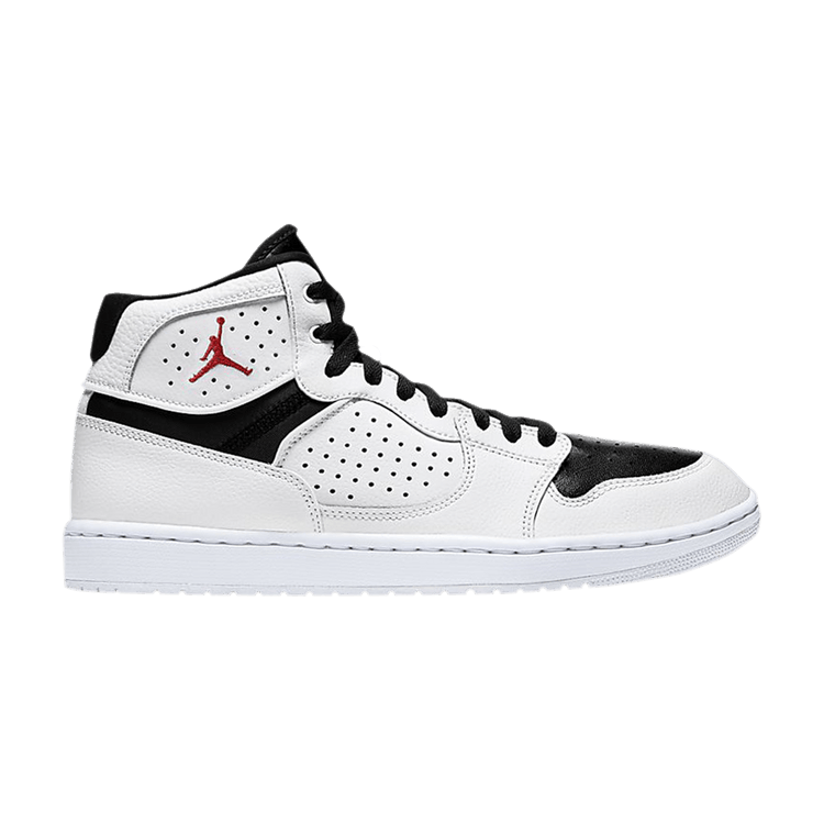 Jordan Access White Black University Red