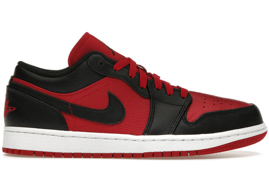 Jordan 1 Low Black Gym Red
