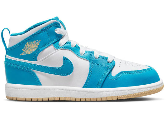 Jordan 1 Mid Aquatone (PS)