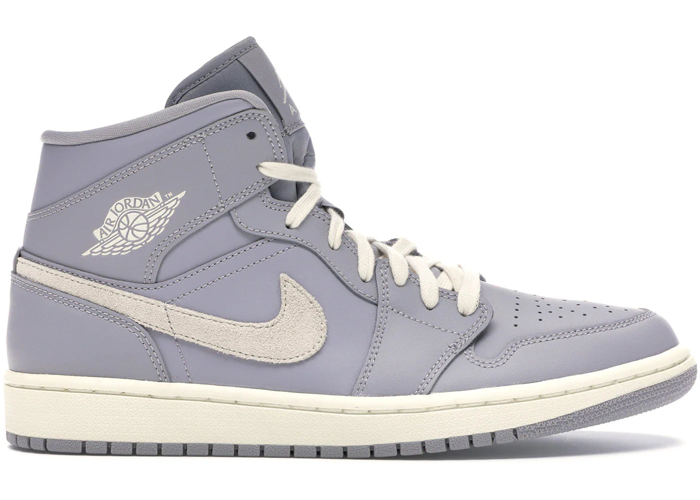 Jordan 1 Mid Atmosphere Grey Pale Ivory (Women's)