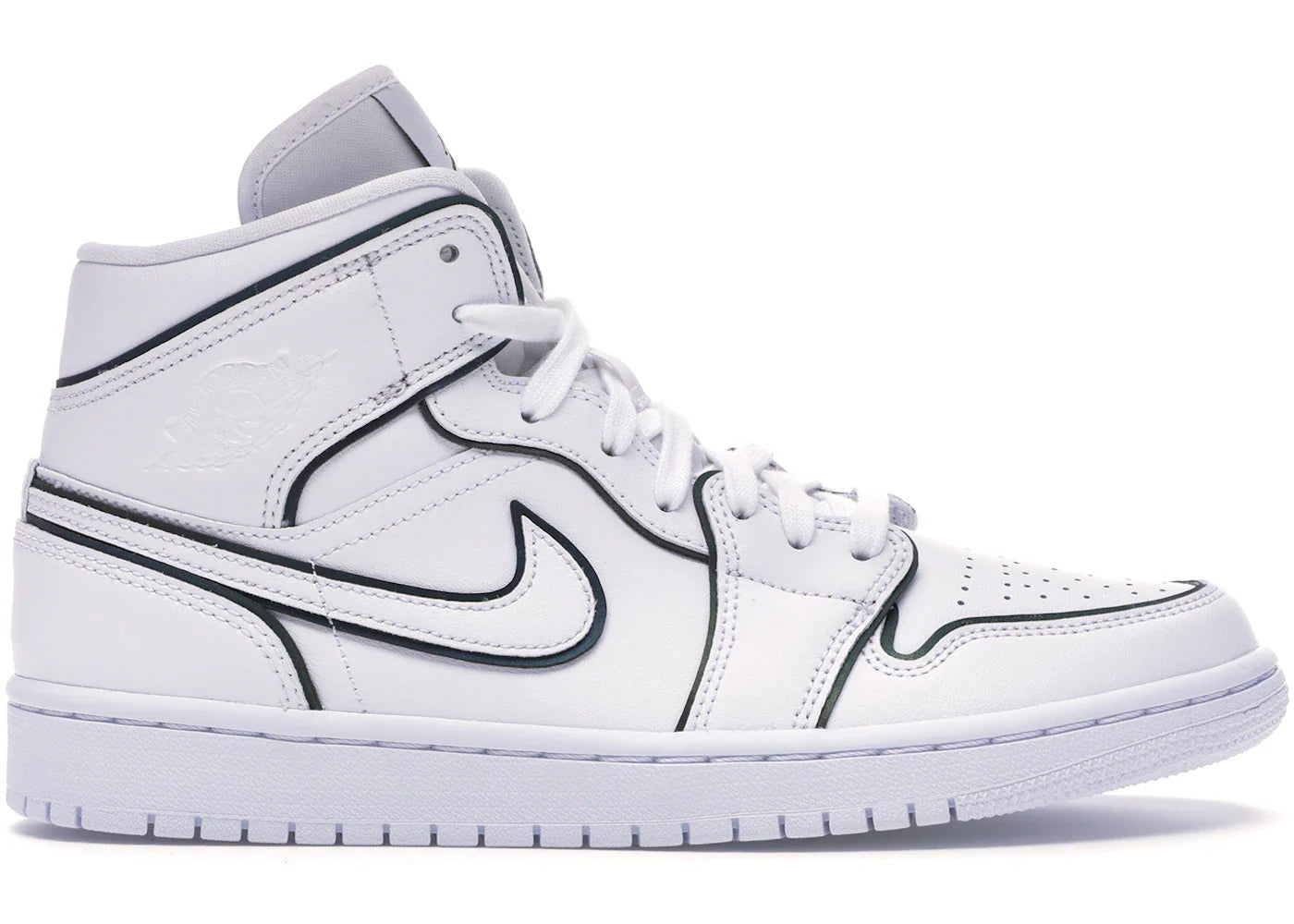 Jordan 1 Mid Iridescent Reflective White (Women's)