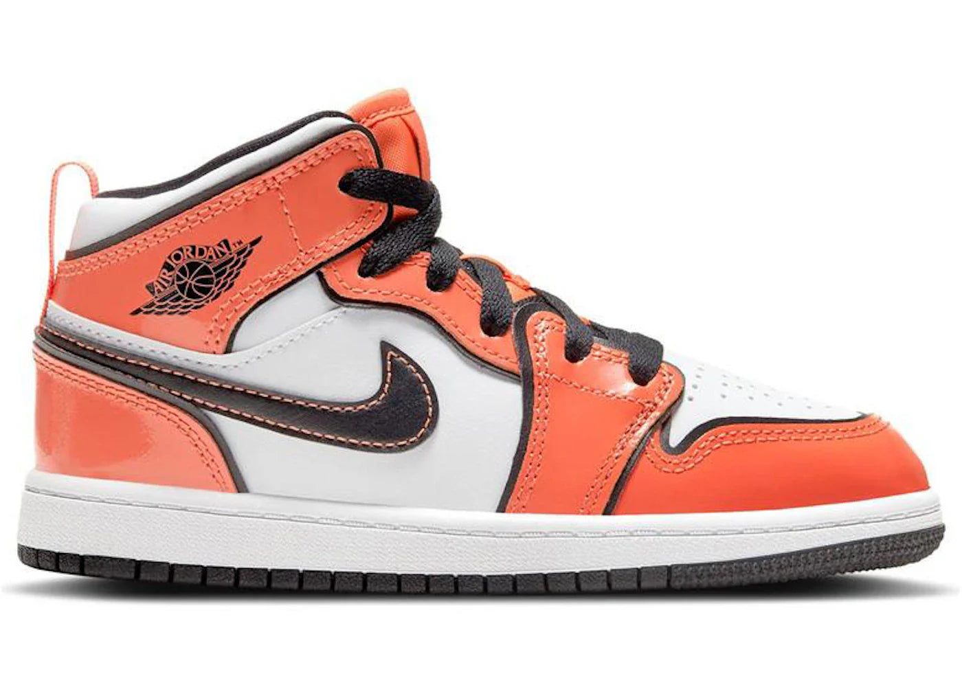 Jordan 1 Mid Turf Orange (PS)