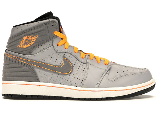Jordan 1 Retro 93 Wolf Grey Orange