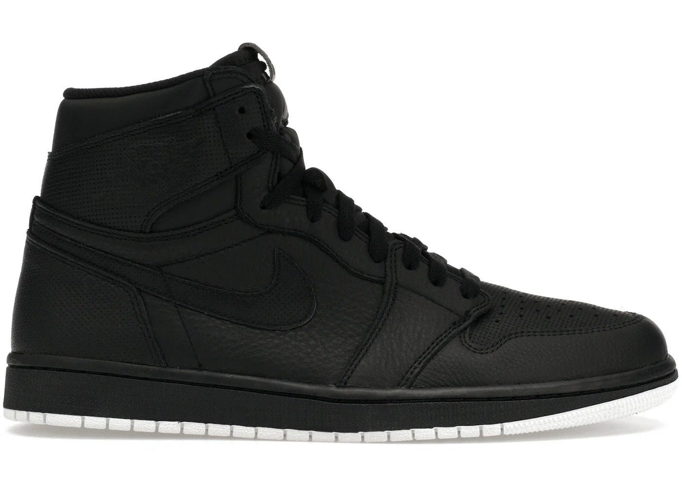 Jordan 1 Retro Black Perforated