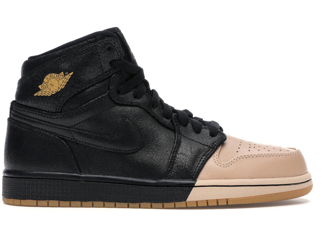 Jordan 1 Retro High Dip-Toe Black (Women's)