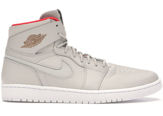 Jordan 1 Retro High Nouveau Pure Platinum Bright Crimson