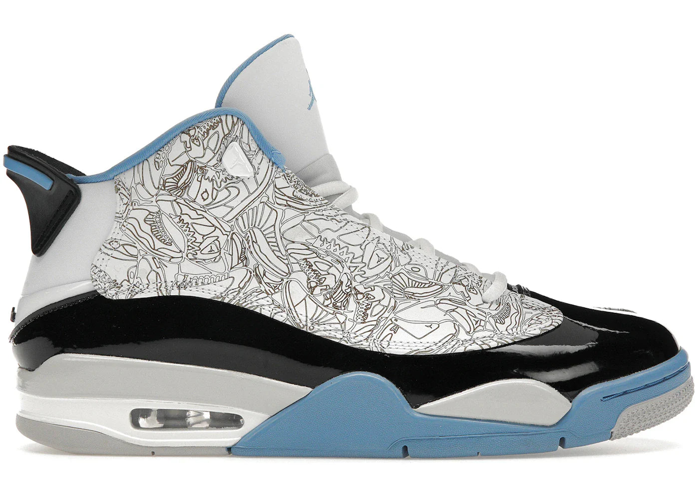 Jordan Dub Zero Legend Blue