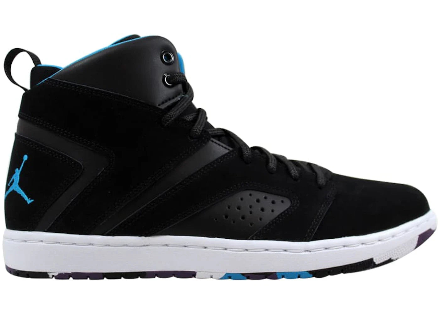 Jordan Flight Legend Black Blue Lacquer White