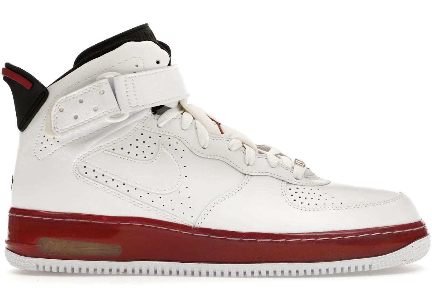 Jordan Fusion 6 Varsity White Red