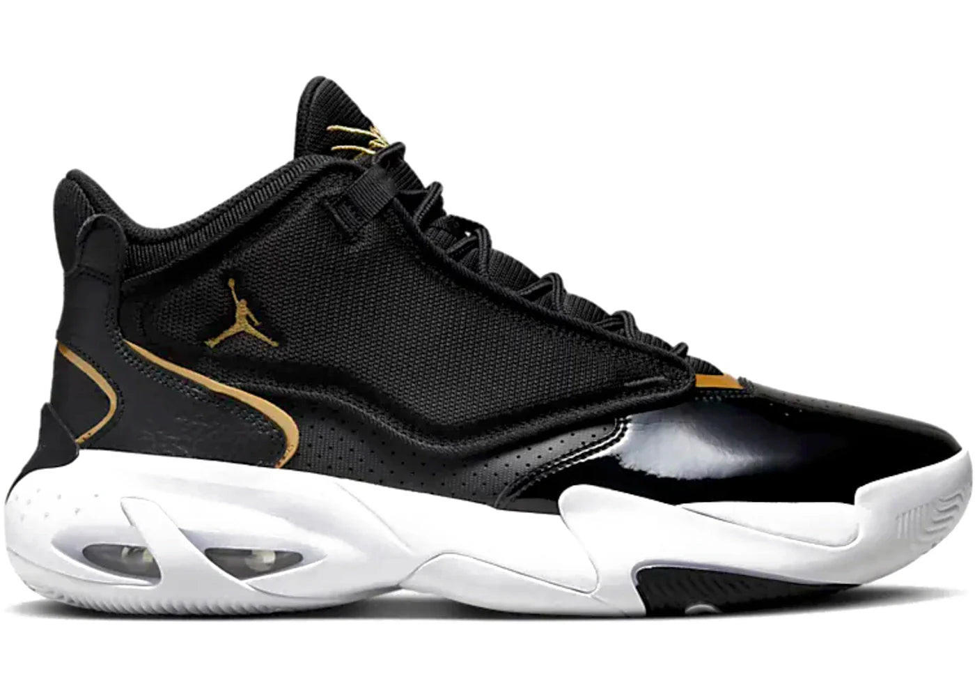 Jordan Max Aura 4 Black Gold
