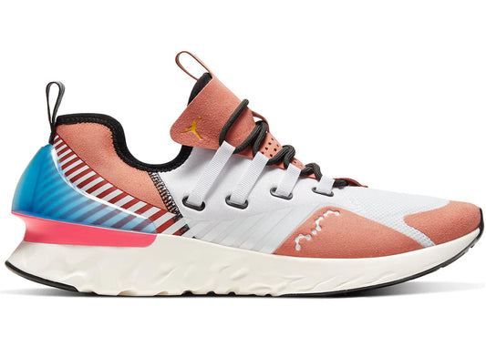 Jordan React Havoc SE JSP White Metallic Gold Terra Blush Blue