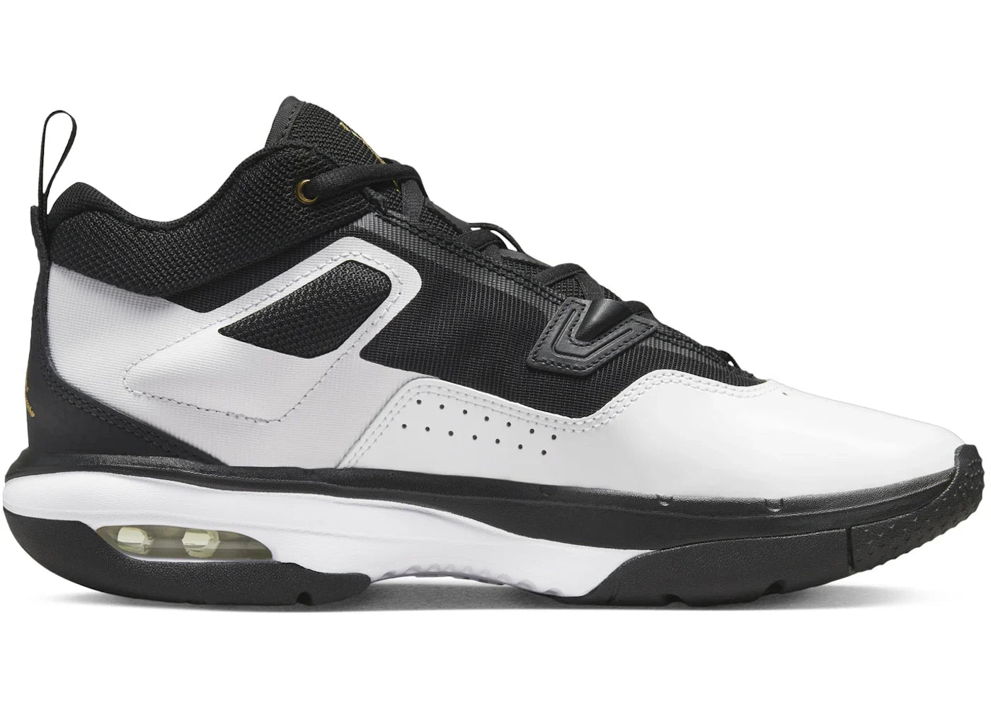 Jordan Stay Loyal 3 Black White Metallic Gold