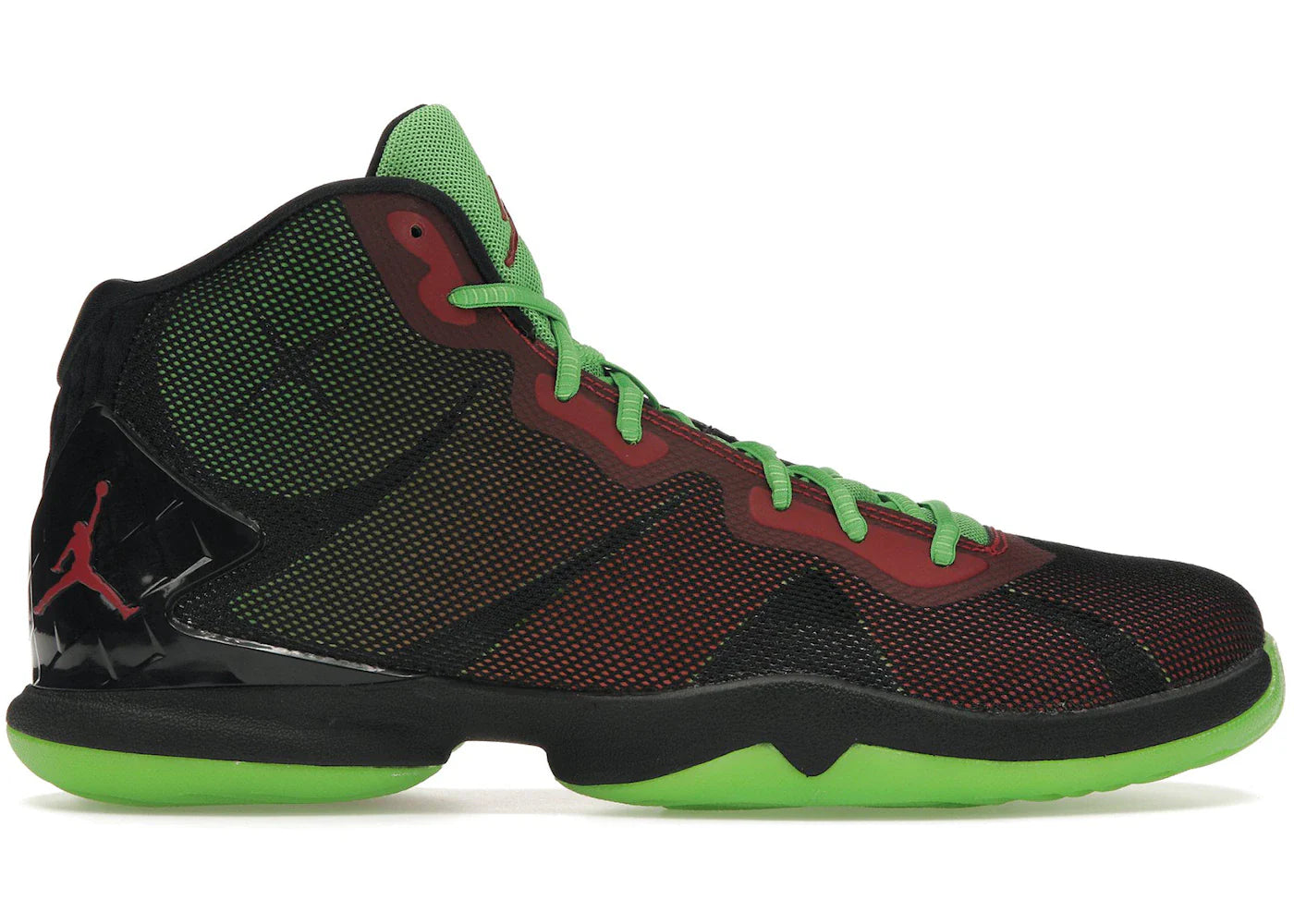 Jordan Super.Fly 4 Black/Gym Red-Green Pls-Infrared 23