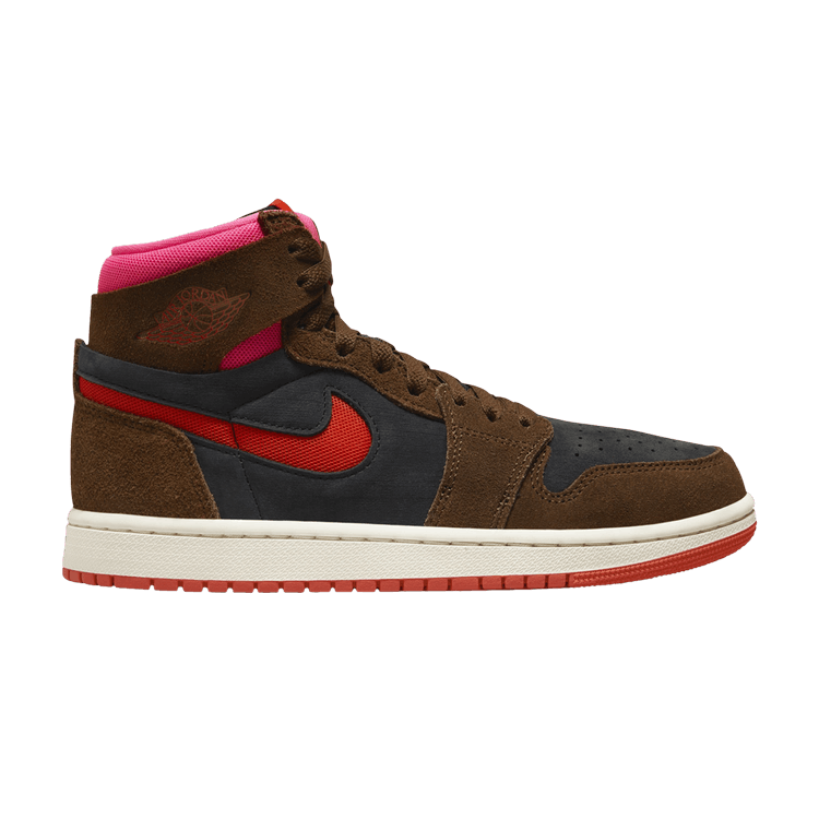 Jordan 1 High Zoom Air CMFT 2 Cacao Wow Picante Red (Women's)