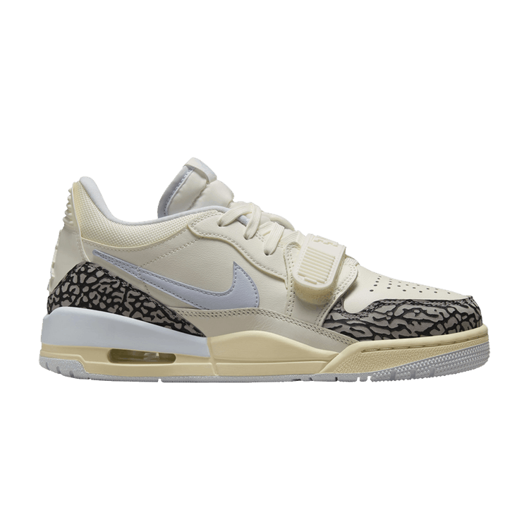 Jordan Legacy 312 Low Sail Cement Grey Black Football Grey (Women's)