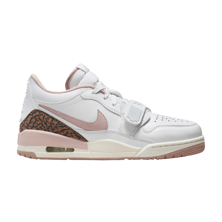 Jordan Legacy 312 Low White Archaeo Brown Sail Pink Oxford (Women's)