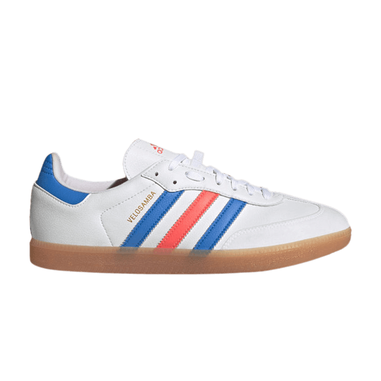 adidas Velosamba Vegan Cloud White Turbo Blue Rush