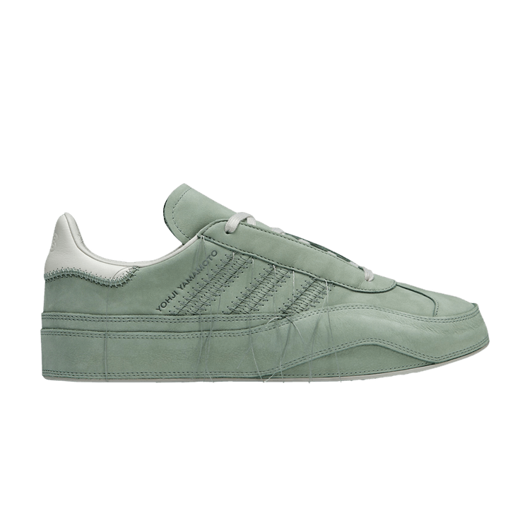 adidas Y-3 Gazelle Silver Green Off White Light Brown