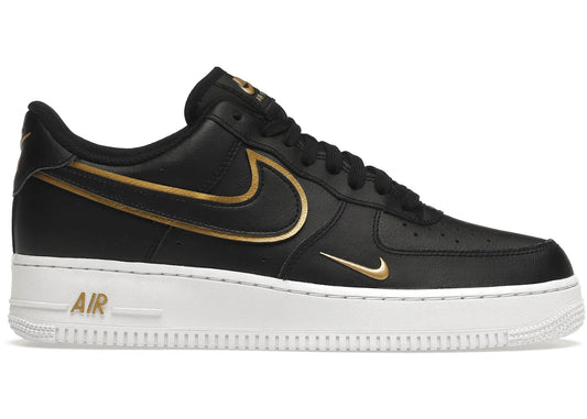 Nike Air Force 1 Low '07 Black Metalic Gold