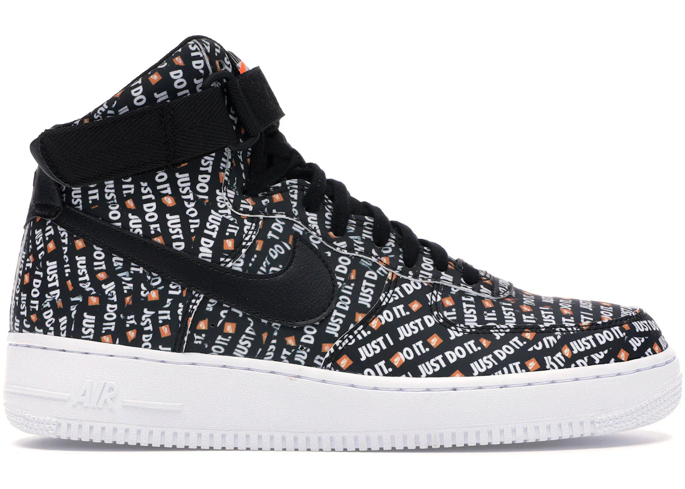 Nike Air Force 1 High Just Do It Pack Black