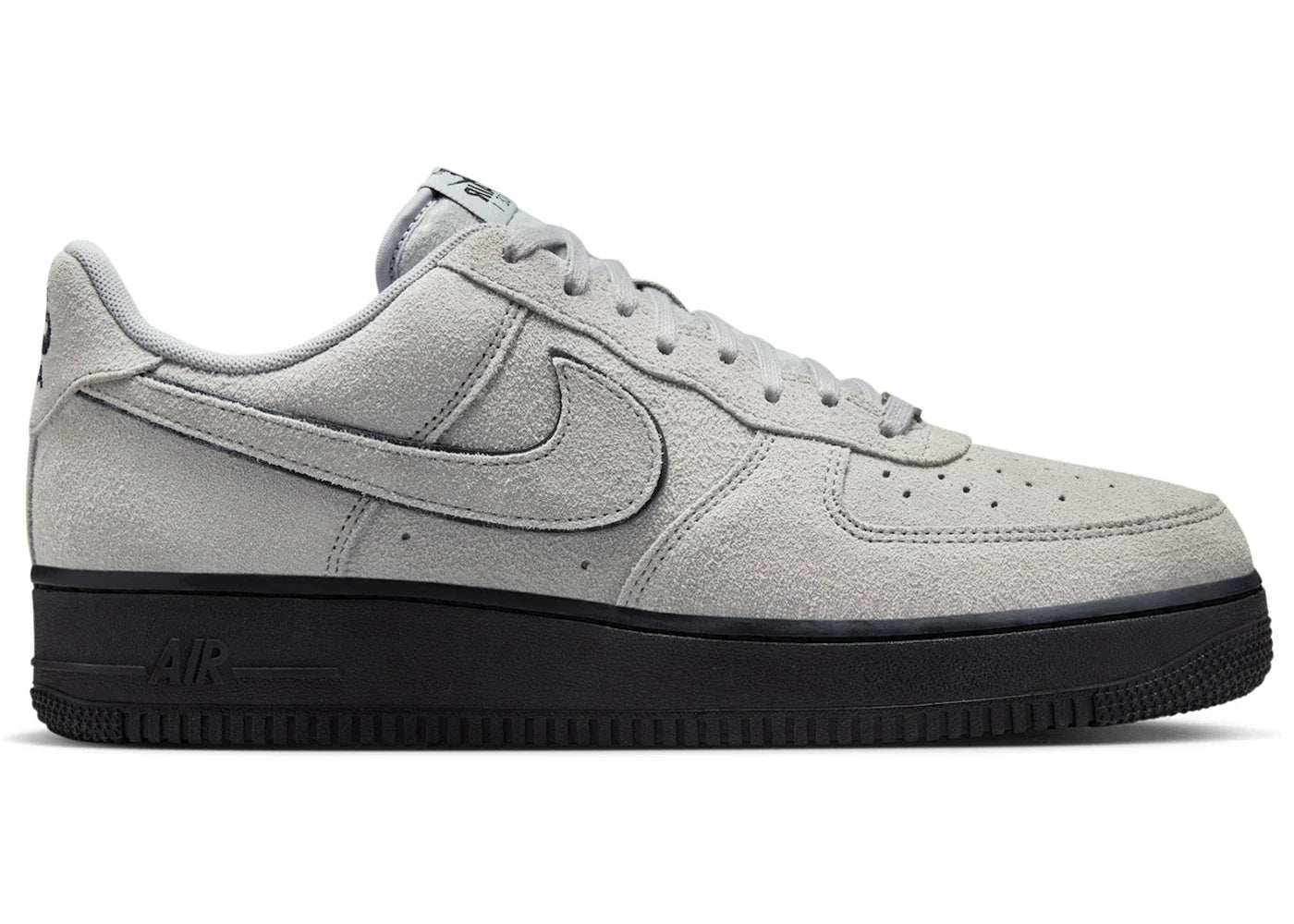 Nike Air Force 1 Low '07 LV8 Light Smoke Grey Suede Black