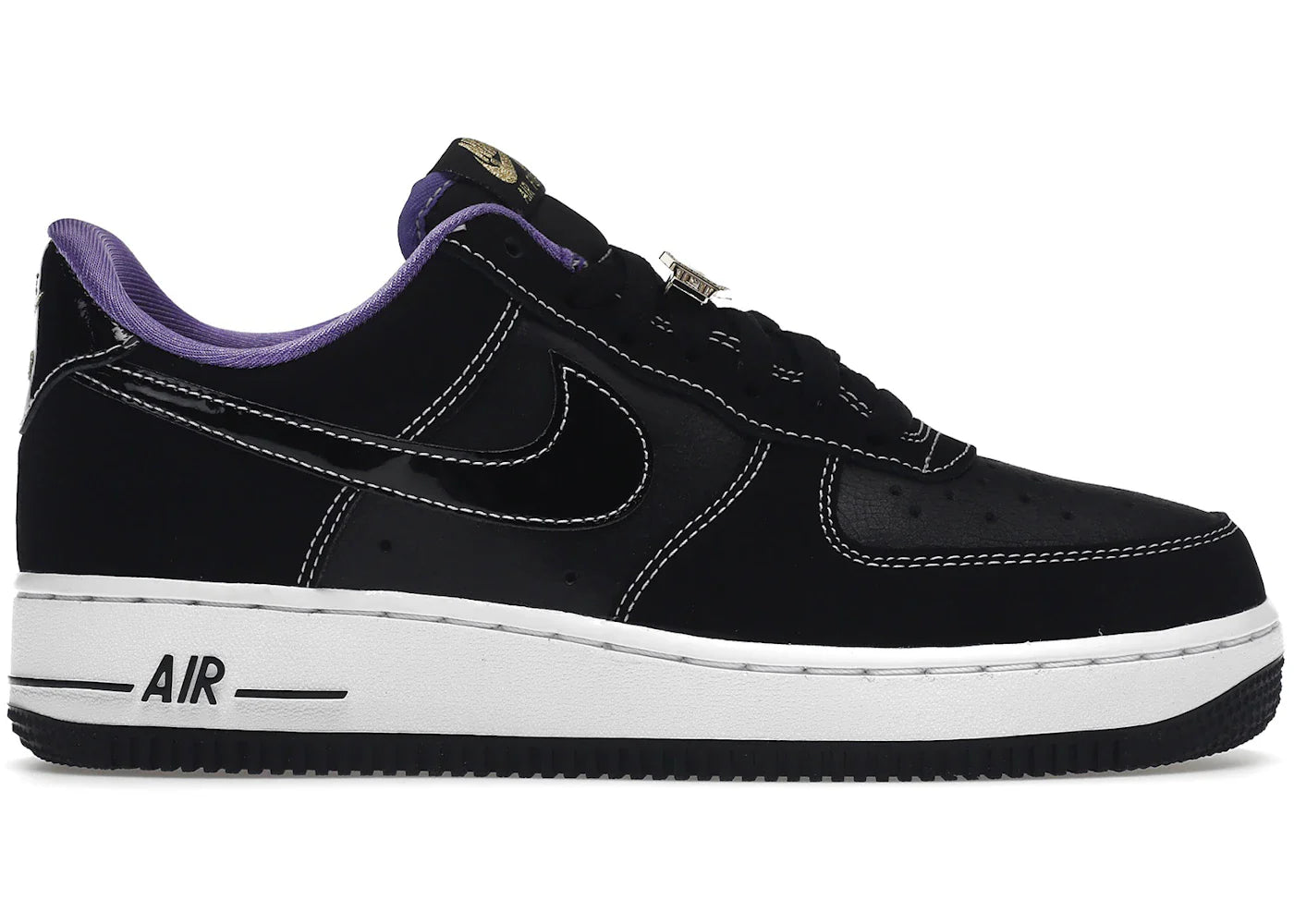 Nike Air Force 1 Low '07 LV8 World Champ Black Purple