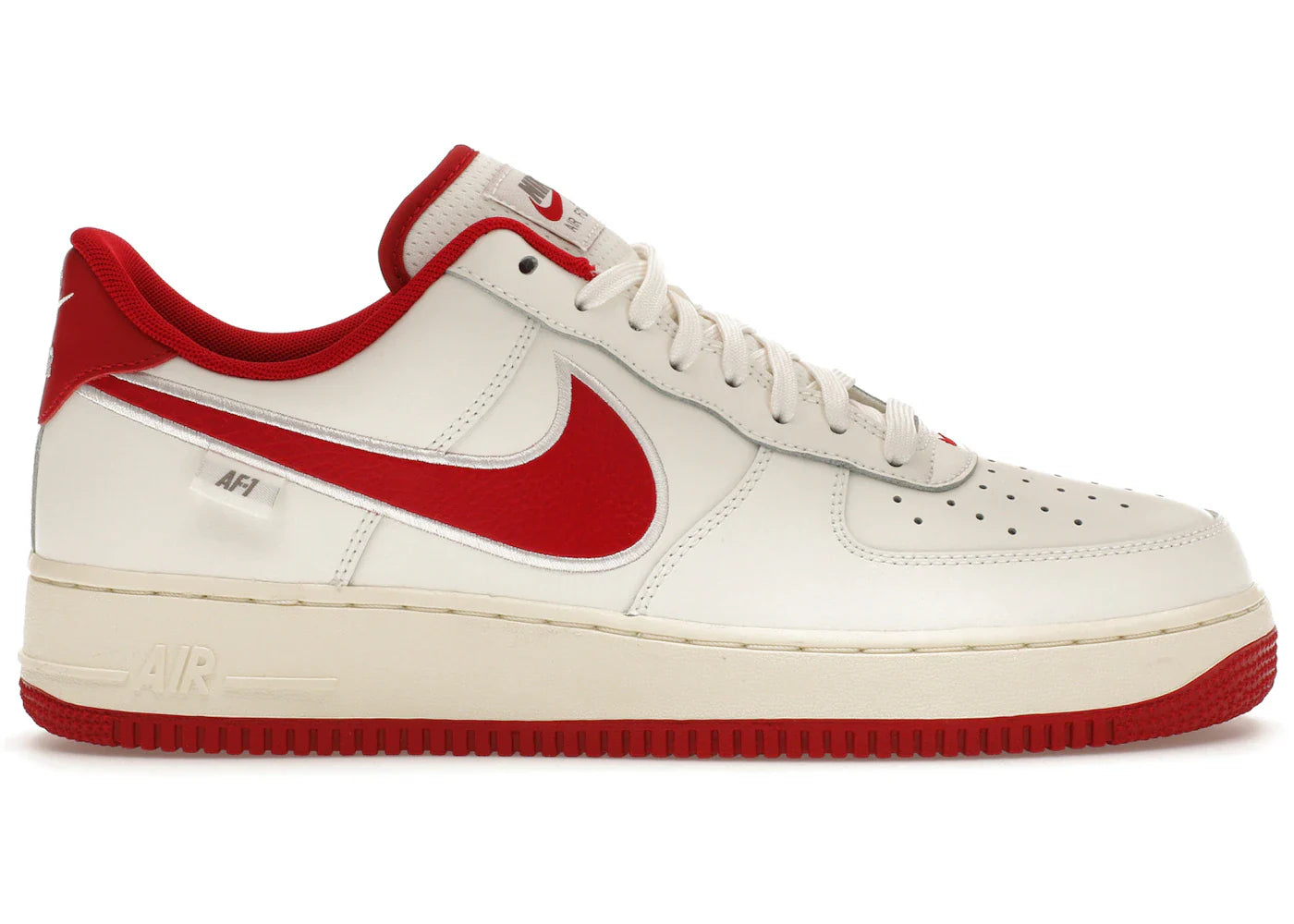 Nike Air Force 1 Low '07 Sail Gym Red