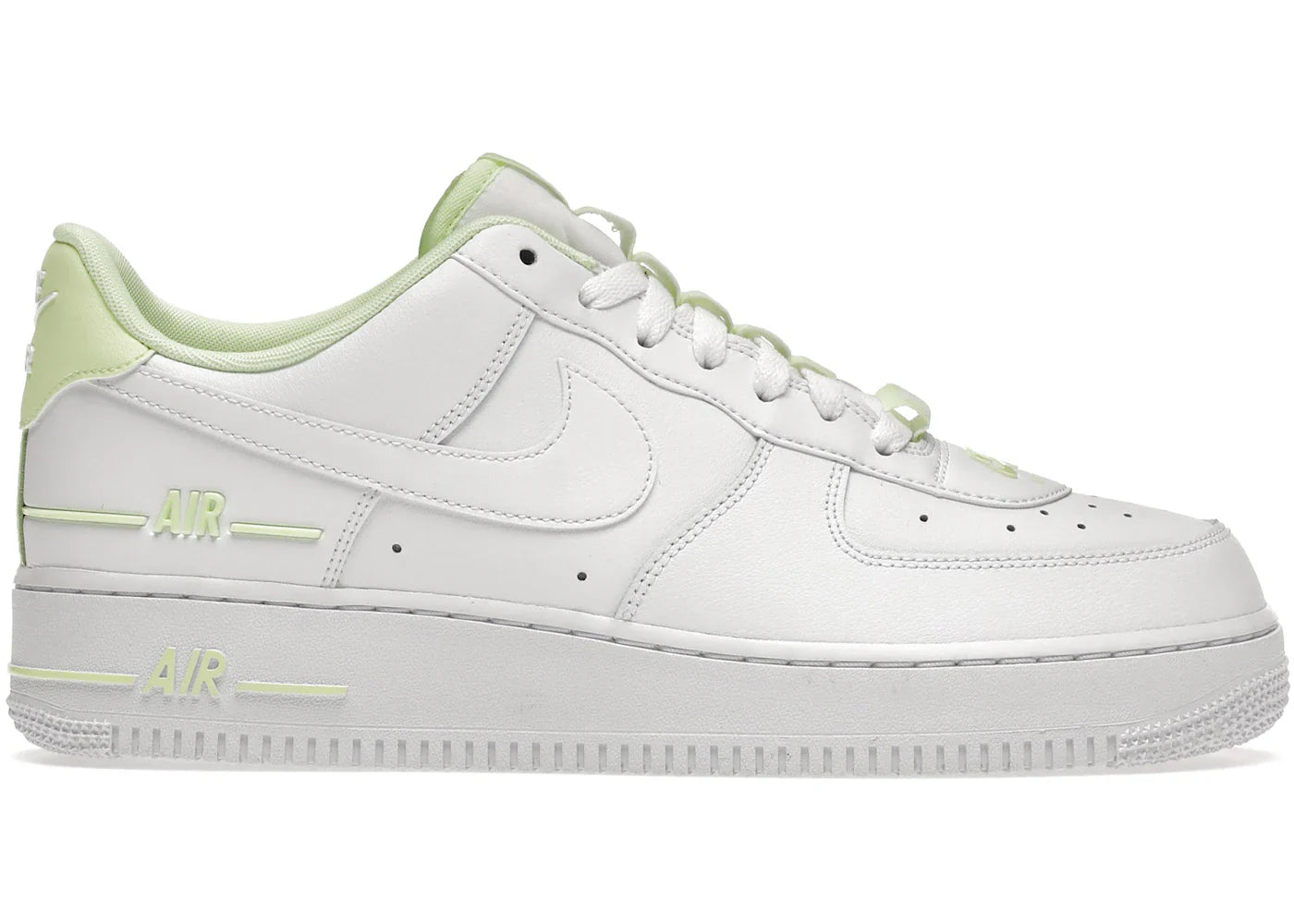 Nike Air Force 1 Low Double Air Low White Barely Volt