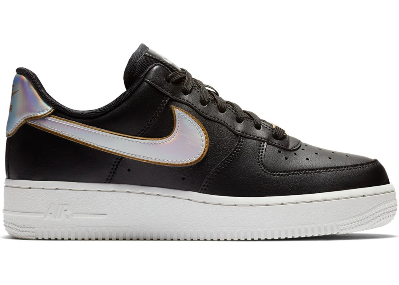 Nike Air Force 1 Low Metallic Swoosh Black (Women's)