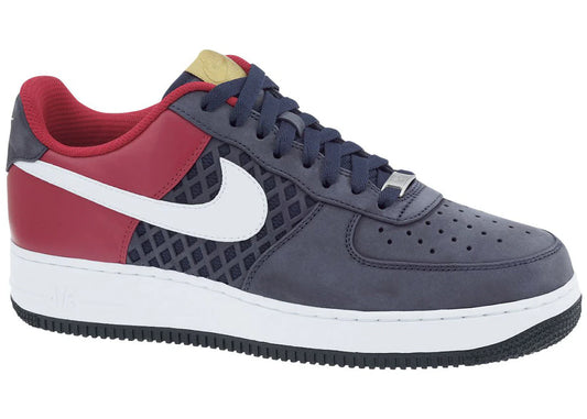 Nike Air Force 1 Low Premium Birds Nest Obsidian Red
