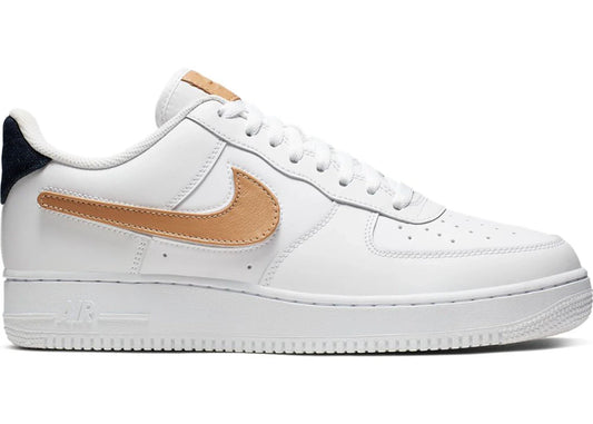 Nike Air Force 1 Low Removable Swoosh Pack White Vachetta Tan