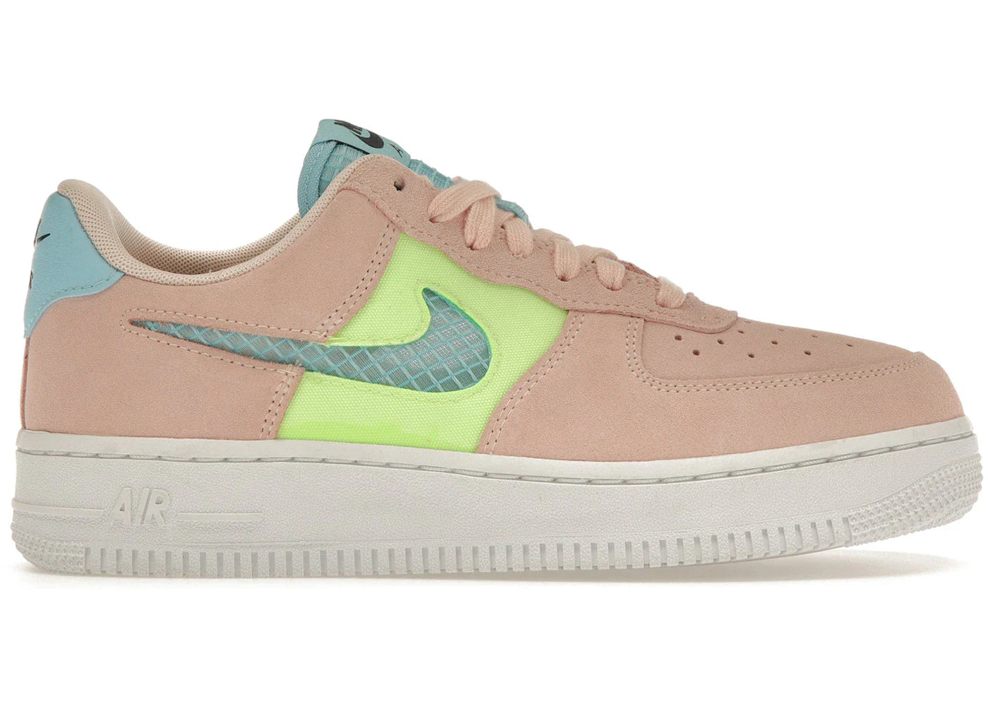 Nike Air Force 1 Low Washed Coral Ghost Green (Women's)