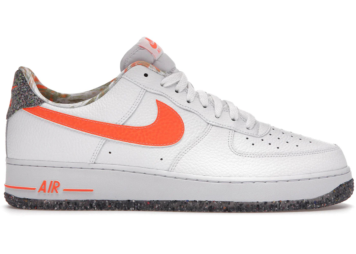 Nike Air Force 1 Low White Team Orange Grind