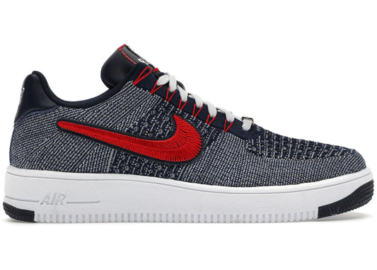 Nike Air Force 1 Ultra Flyknit Low Patriots Robert Kraft Wolf Grey